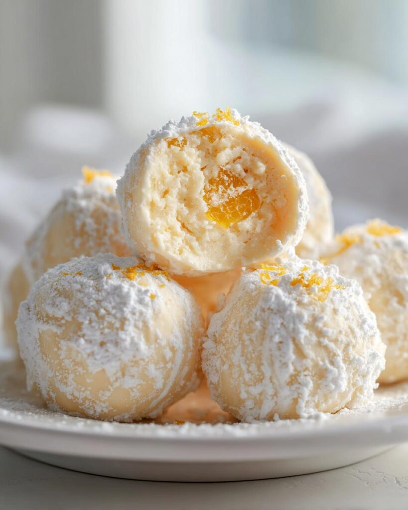 White Chocolate Orange Creamsicle Truffles