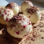 White Chocolate Raspberry Truffles