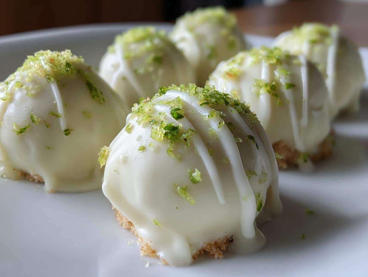 Zesty Key Lime Truffles - detail 1