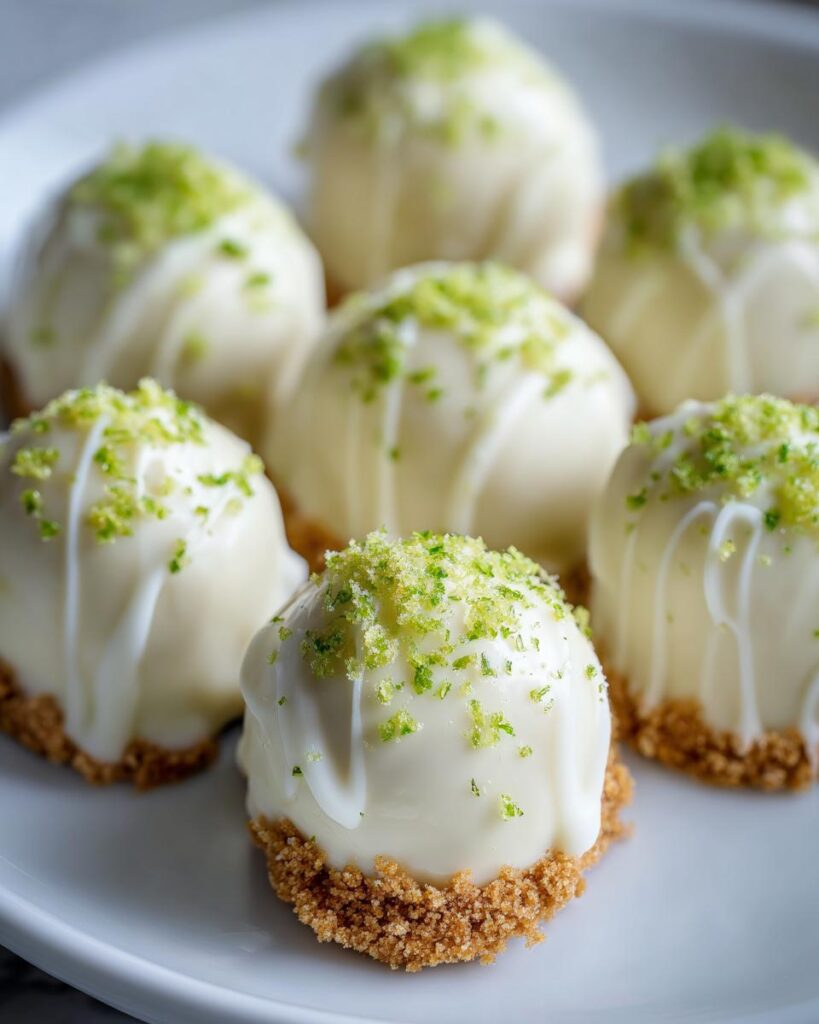 Zesty Key Lime Truffles