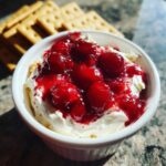 cherry cheesecake dip with fluff