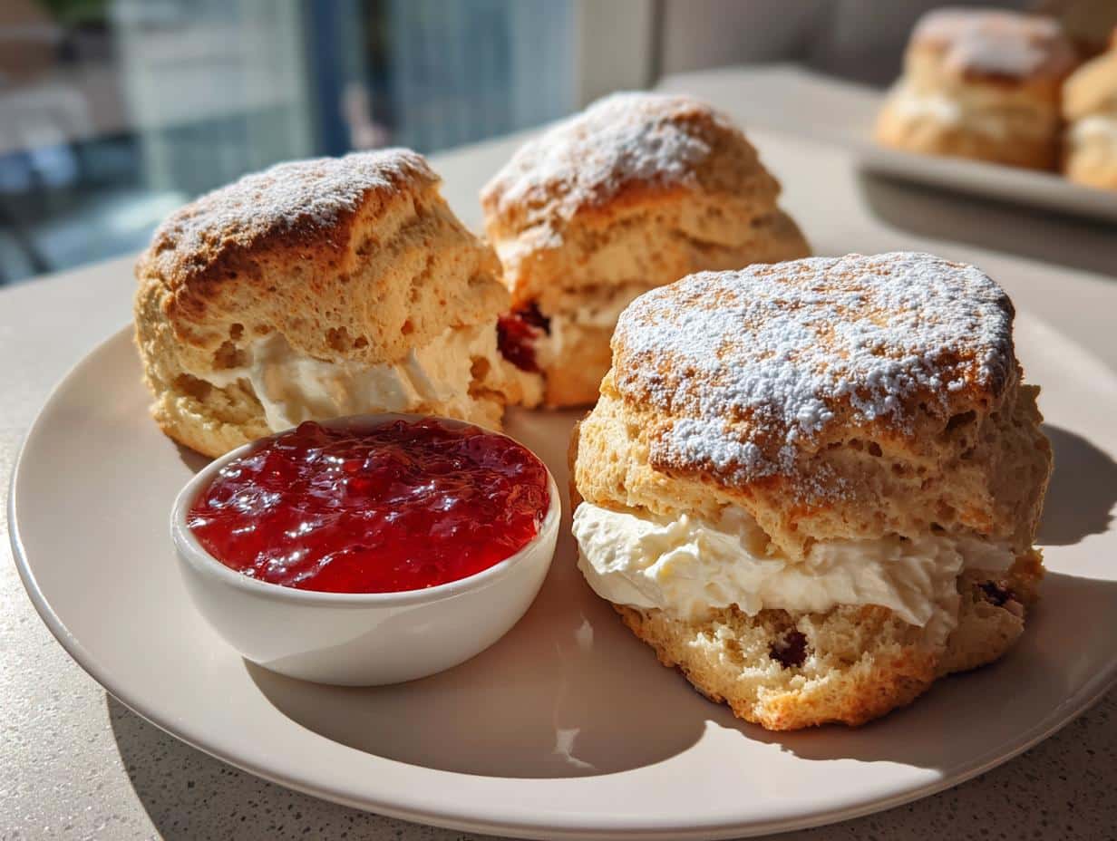 classic British Scones - detail 1