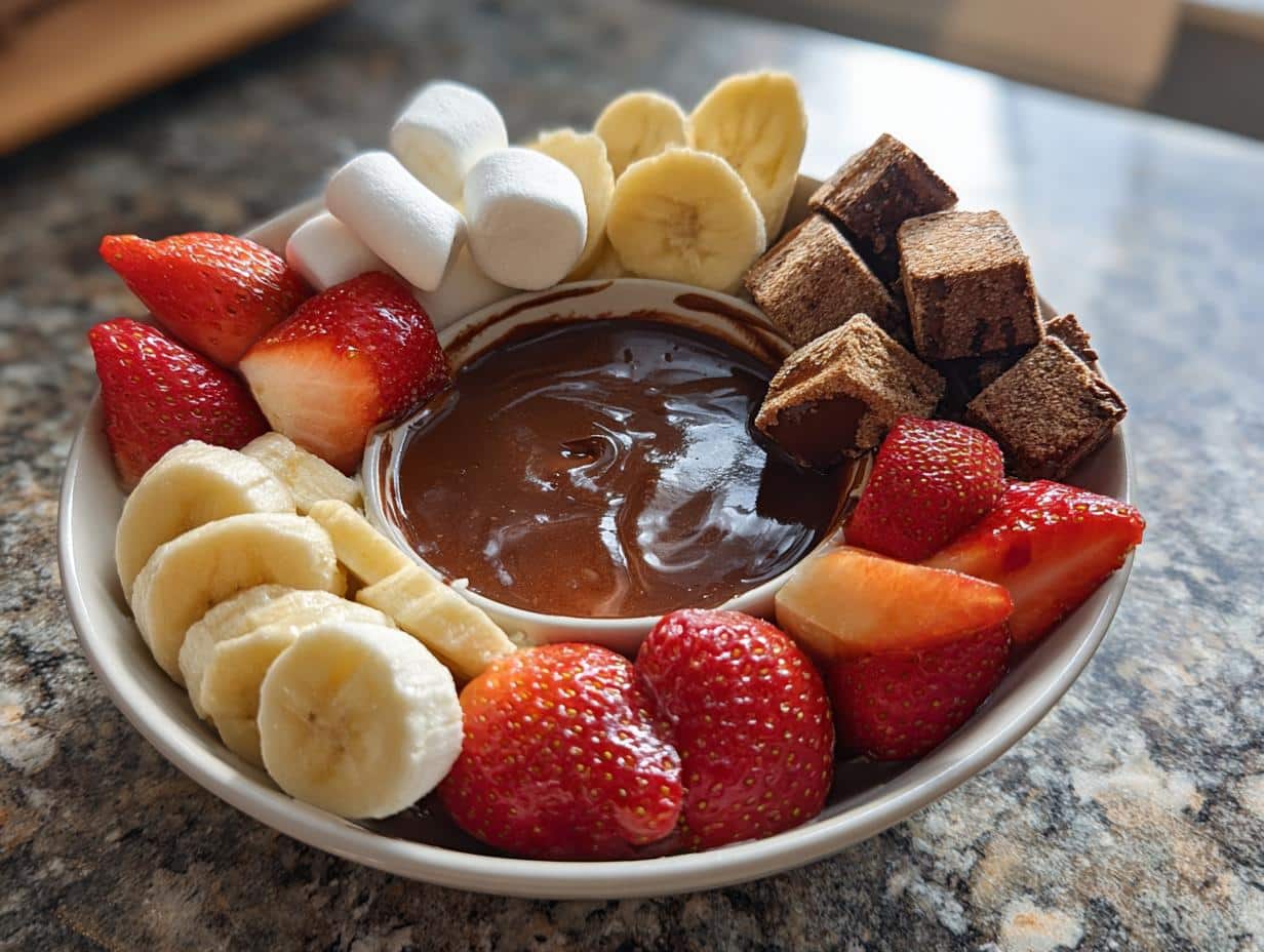 Chocolate Fondue - detail 1