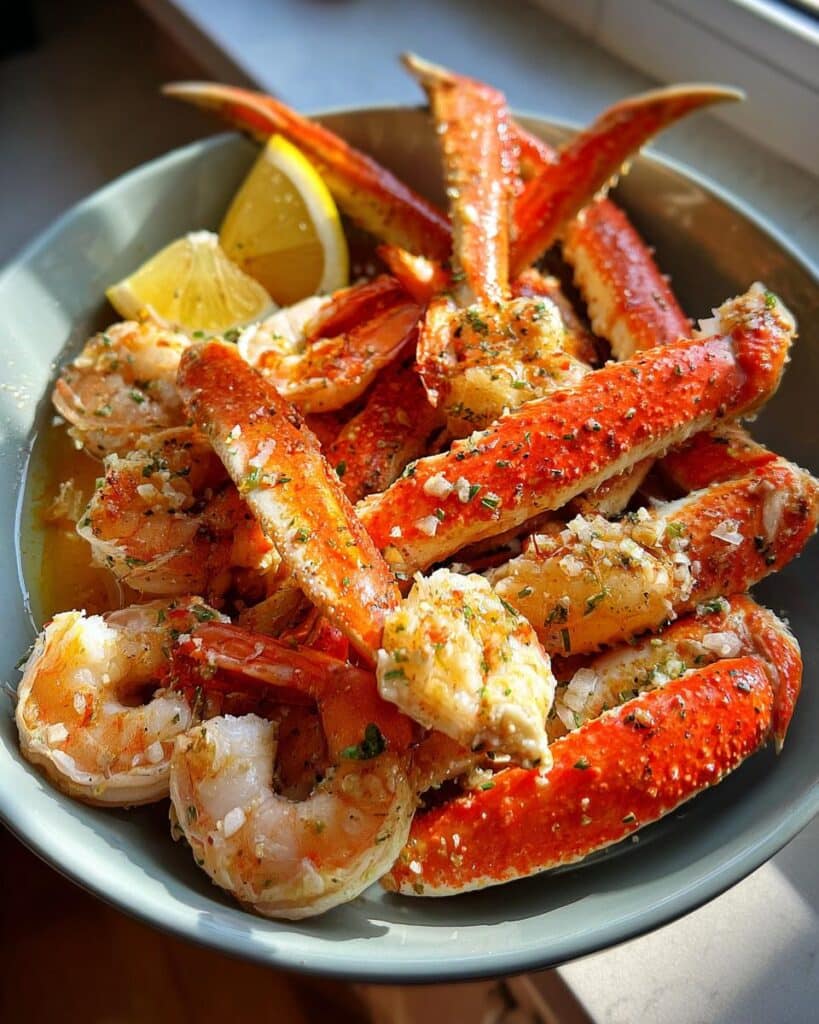Crab Legs and Shrimp