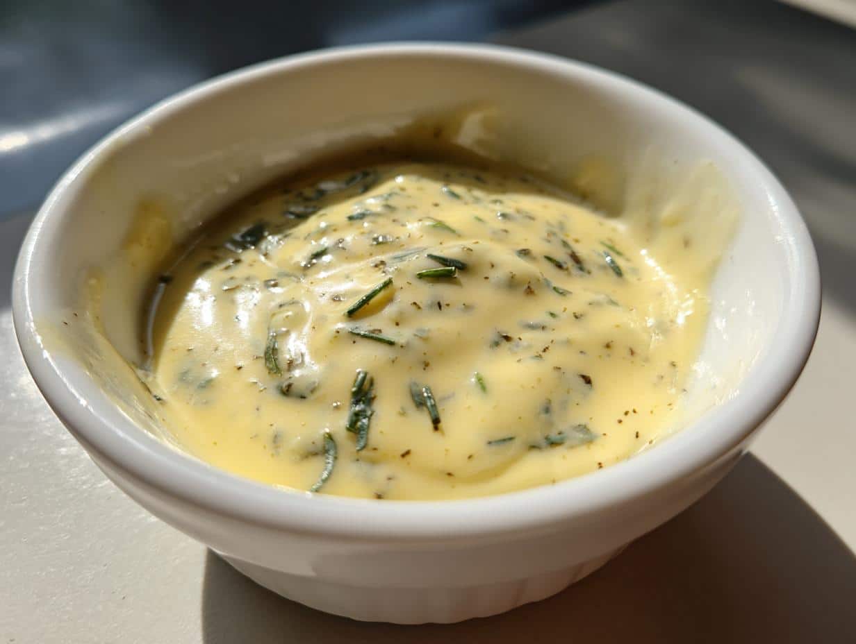 Creamy Bernaise Sauce - detail 1