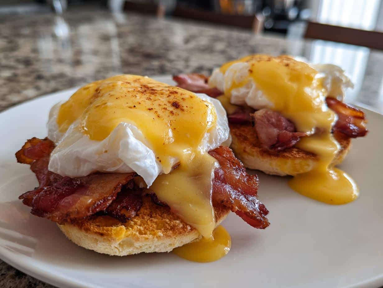 Eggs Benedict - detail 1