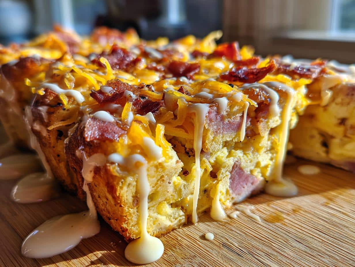 Eggs Benedict Casserole - detail 1