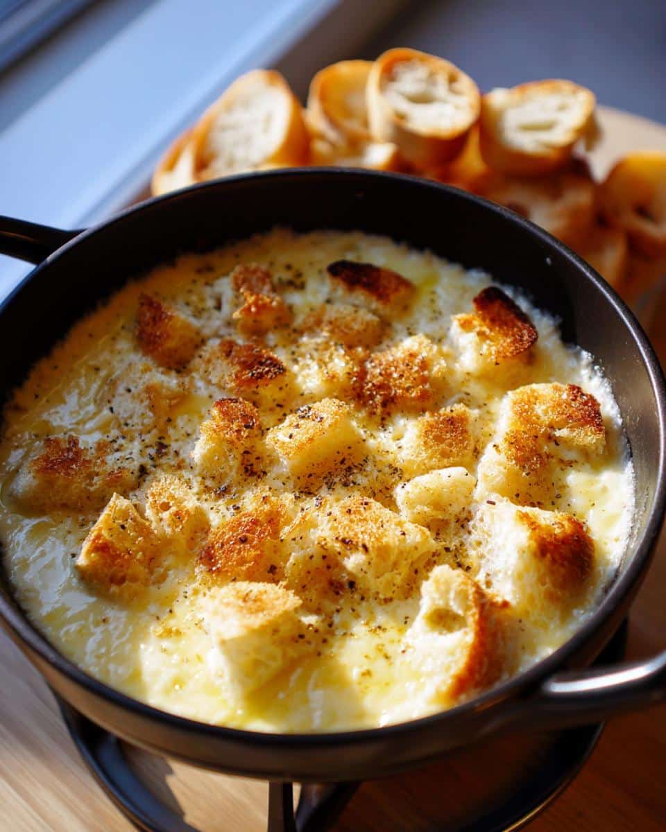 Gruyere Cheese Fondue