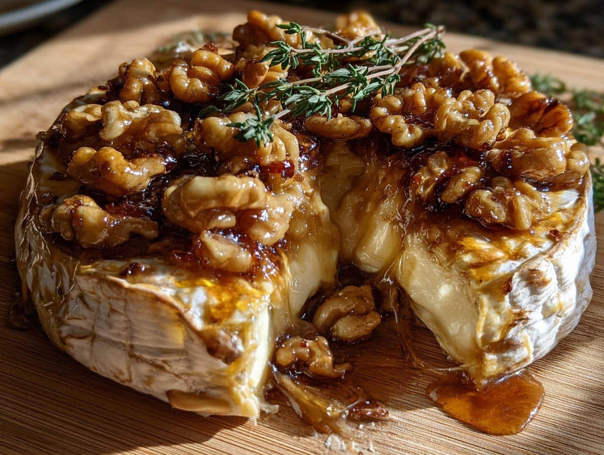 Honey Walnut Baked Brie - detail 1