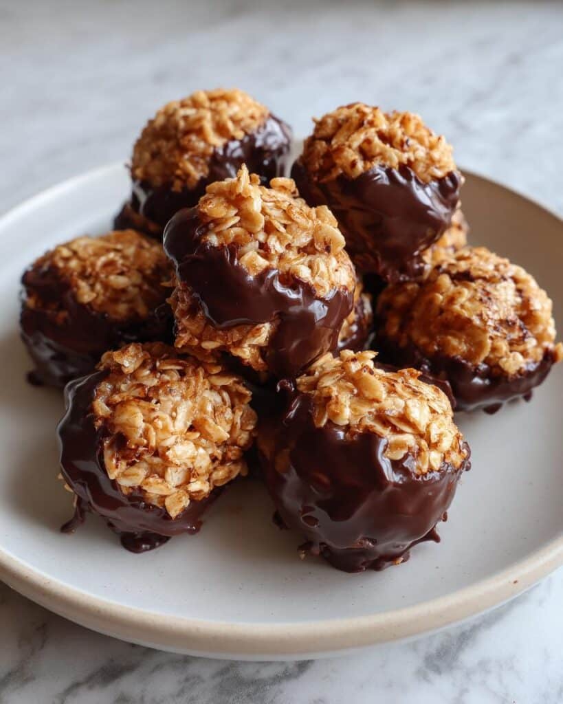 Peanut Butter Balls with Rice Krispies