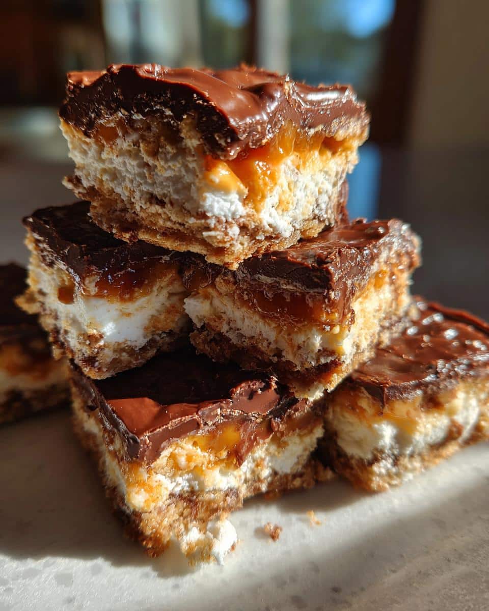 Peanut Butter Marshmallow Squares
