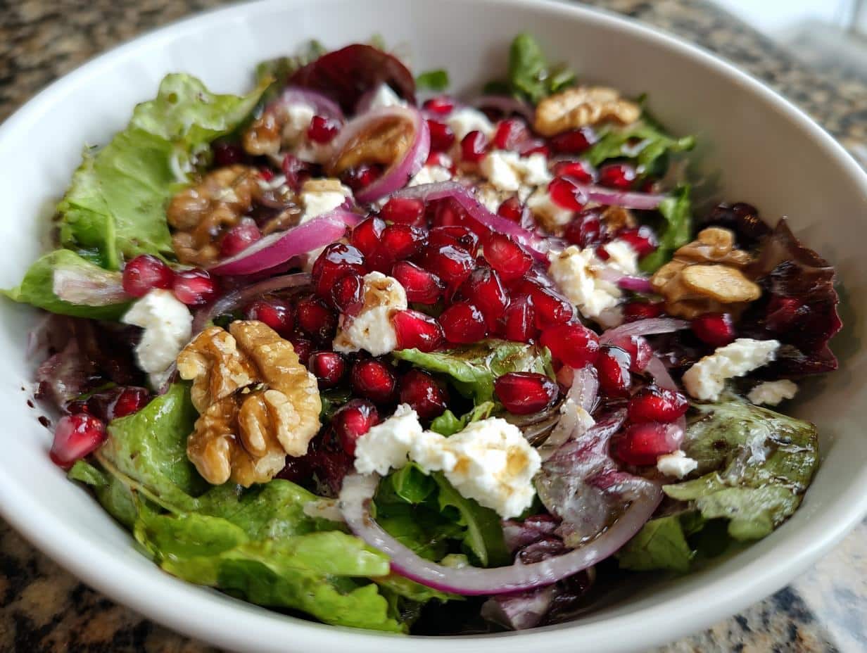 Pomegranate Salad - detail 1