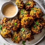Spinach Black-Eyed Peas Fritters