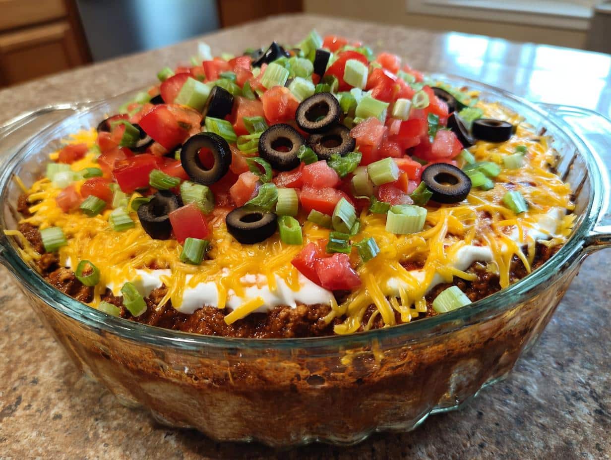 Taco Dip - detail 1